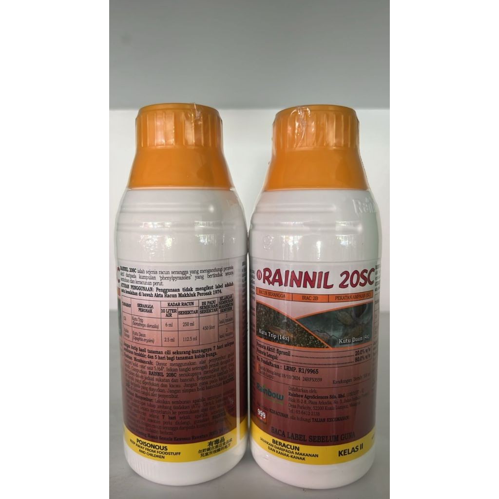 500ML RAINNIL 20SC RAINBOW (Same with FIPEST Regent Chalcid Miflex ...