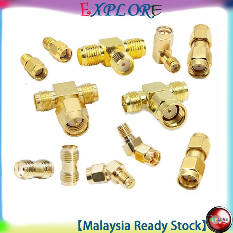 SMA type RF Coax Adapter Connector SMA type through adapter 2 through ...