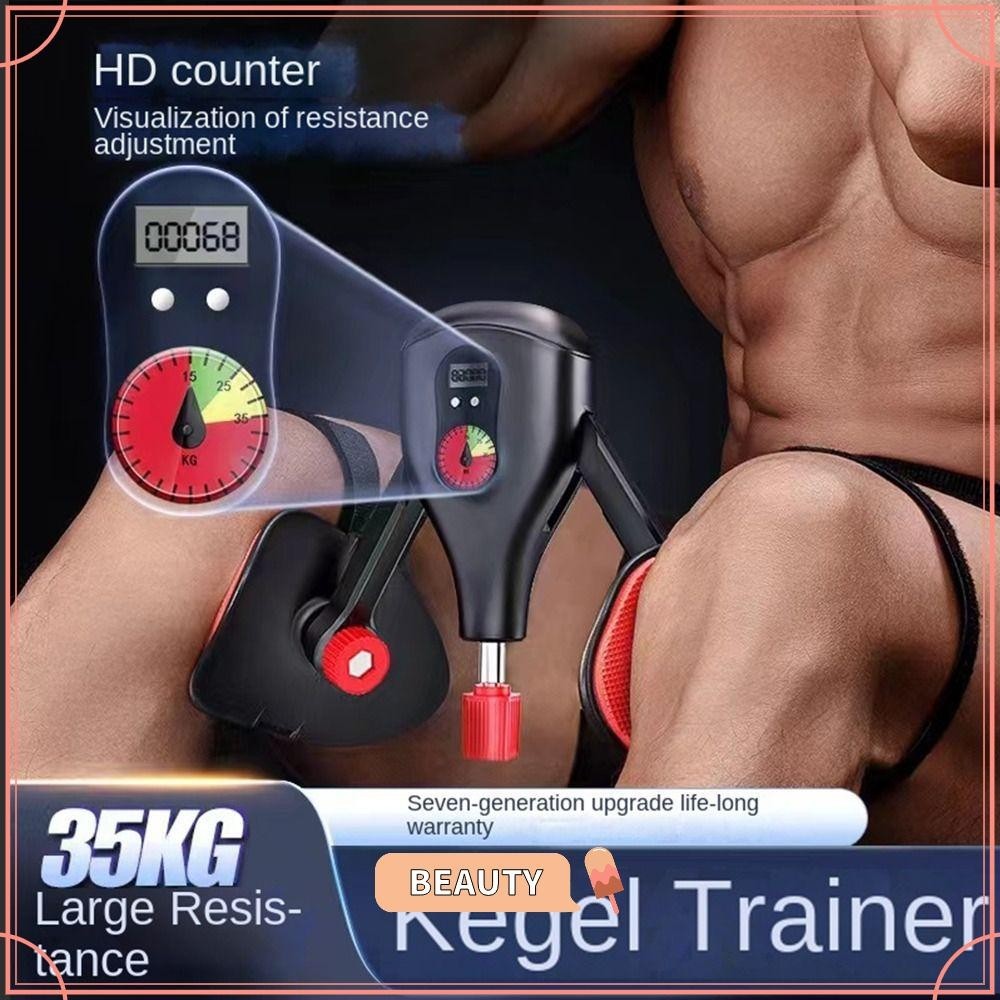 BEAUTYONE Men Inner Thigh Exerciser, Anti Slip 360 Degree Rotating ...