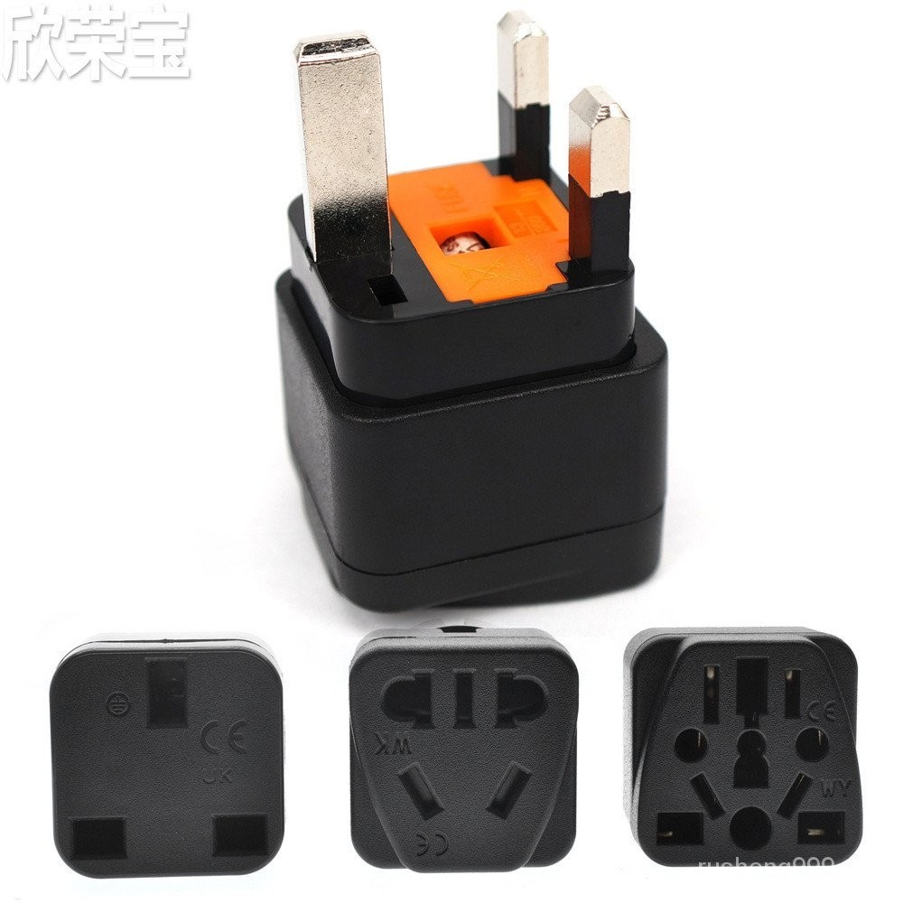 [Ready Stock] Power Travel Conversion Plug British Standard with Fuse ...