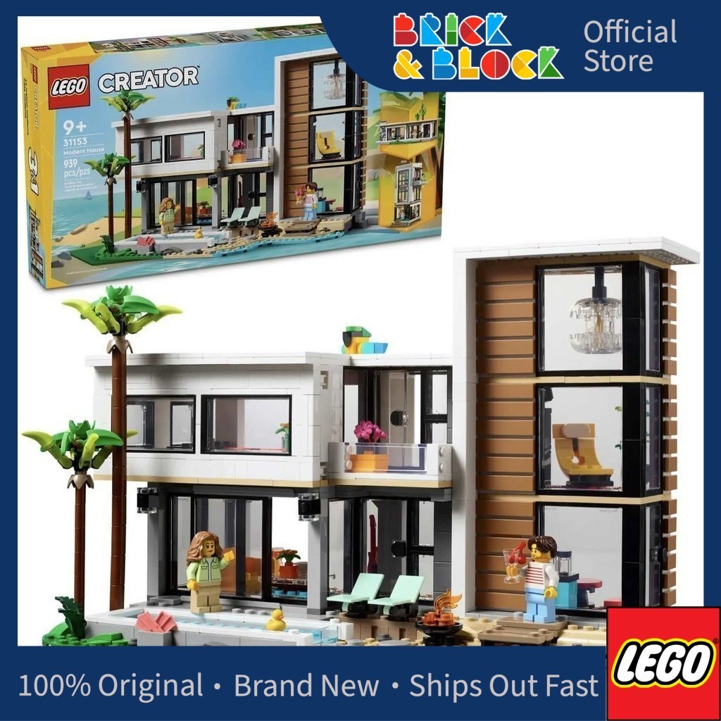 LEGO 31153 Modern House LEGO Creator 3 in 1 Shopee Malaysia