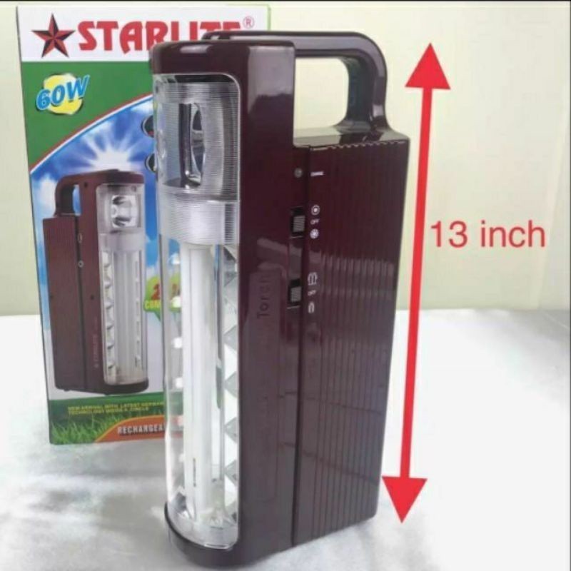 EMERGENCY RECHARGEABLE LIGHT STARLITE SL5001 MADE IN JAPAN Shopee