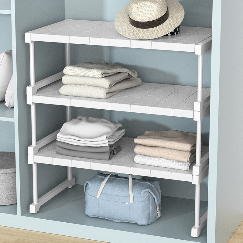 Wardrobe Layered Partition Compartment Partition Shelf Kitchen