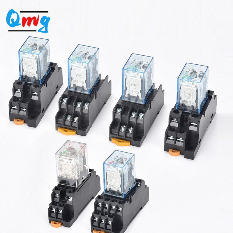 Small intermediate relay base 8 pin 14 pin with MY2NJ LY2NJ MY4NJ ...