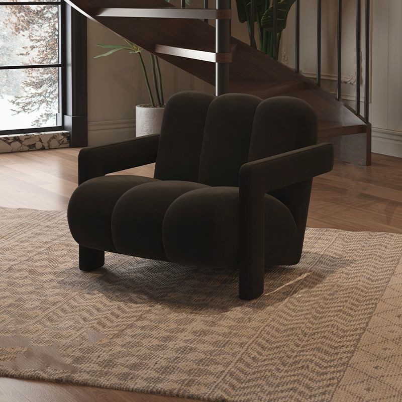 Light Luxury Cream Style Three-Finger Chair High-End Solid Color ...