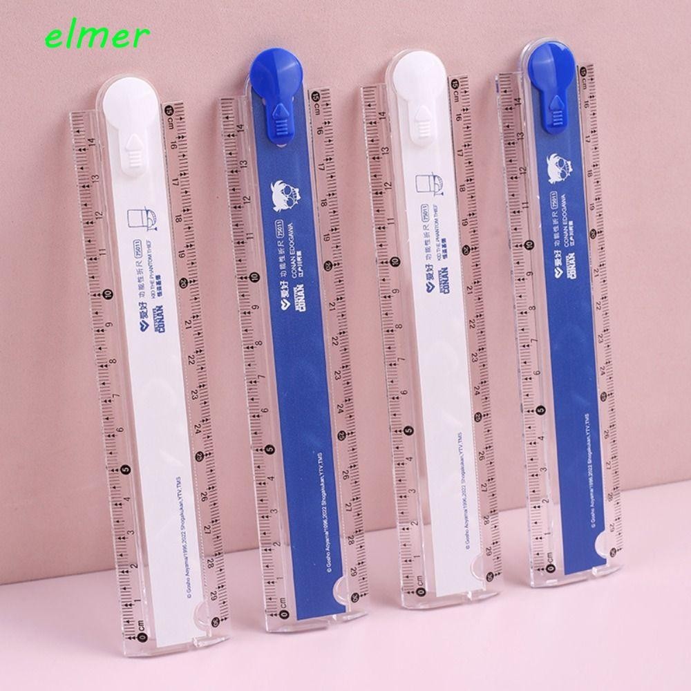 ELMER Measuring Ruler, DIY Drawing Technical Folding Scale Ruler, portable Drafting Dividing