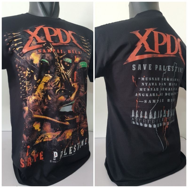 XPDC SAVE PALESTIN(SAMPAI BILA)_SHORT SLEEVE_ORIGINAL OFFICIAL ...