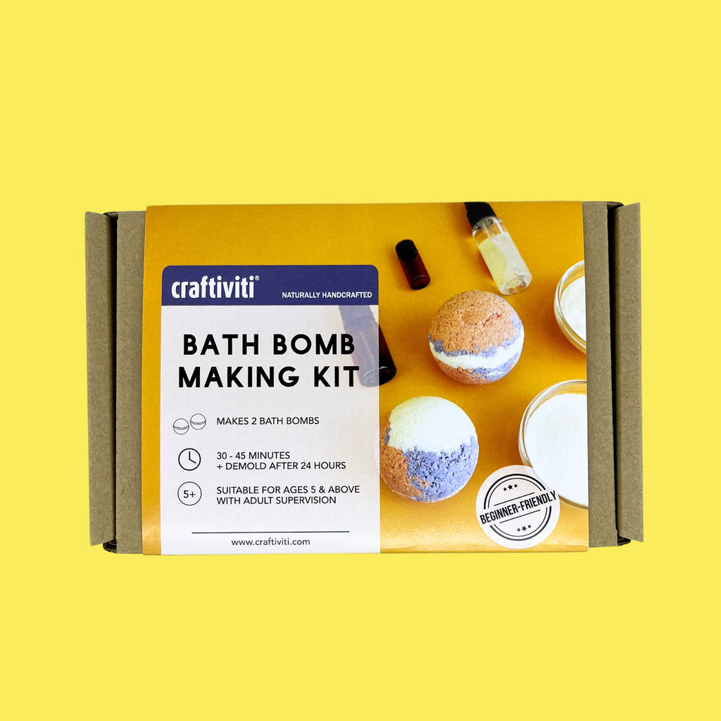 Bath Bomb DIY Kit Mini CraftiKit Craftiviti Children Kids Educational Family Time Gift Set