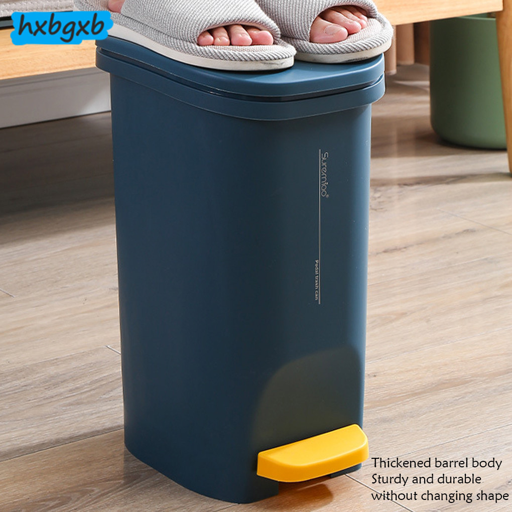 HXBGXB Trash Can Foot Pedal Garbage Cans Bin Dustbin Storage Buckets