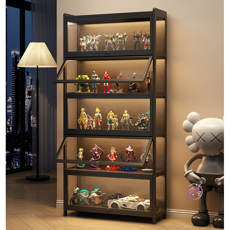 🍂Storage rack/Handheld cabinet display cabinet/Locked acrylic ...