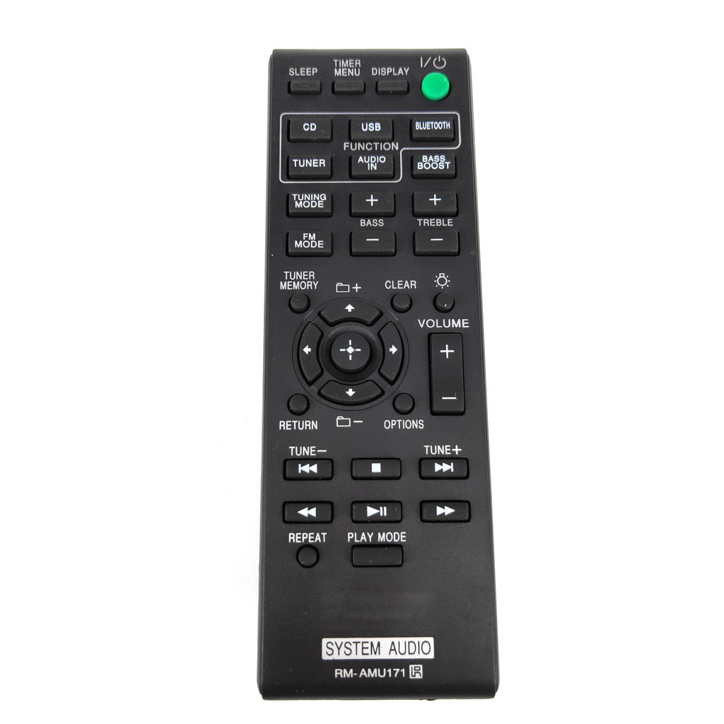 TV Remote Control RM-AMU171 For Sony CMT-SBT100 HCD-SBT100 CMT-SBT100B ...