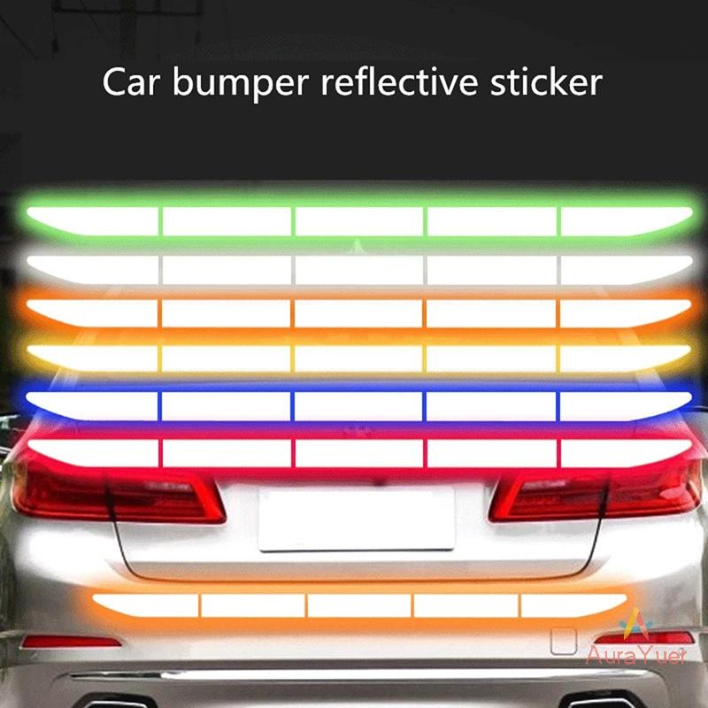 [AuraYuer] Reflector Sticker Car Adhesive Reflective Tape Reflex ...