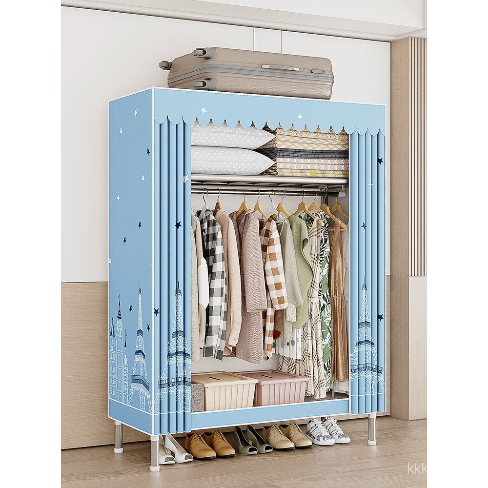 Wardrobe Household Bedroom Simple Cloth Wardrobe Modern Simple Rental ...