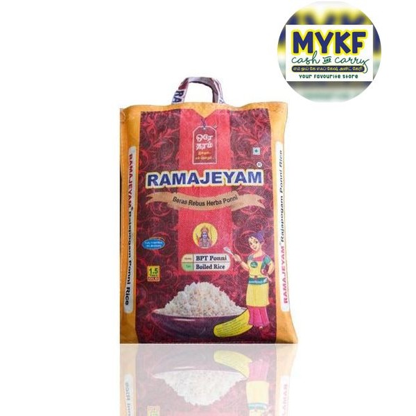 RAMAJAYAM PONNI RICE 5KG | Shopee Malaysia