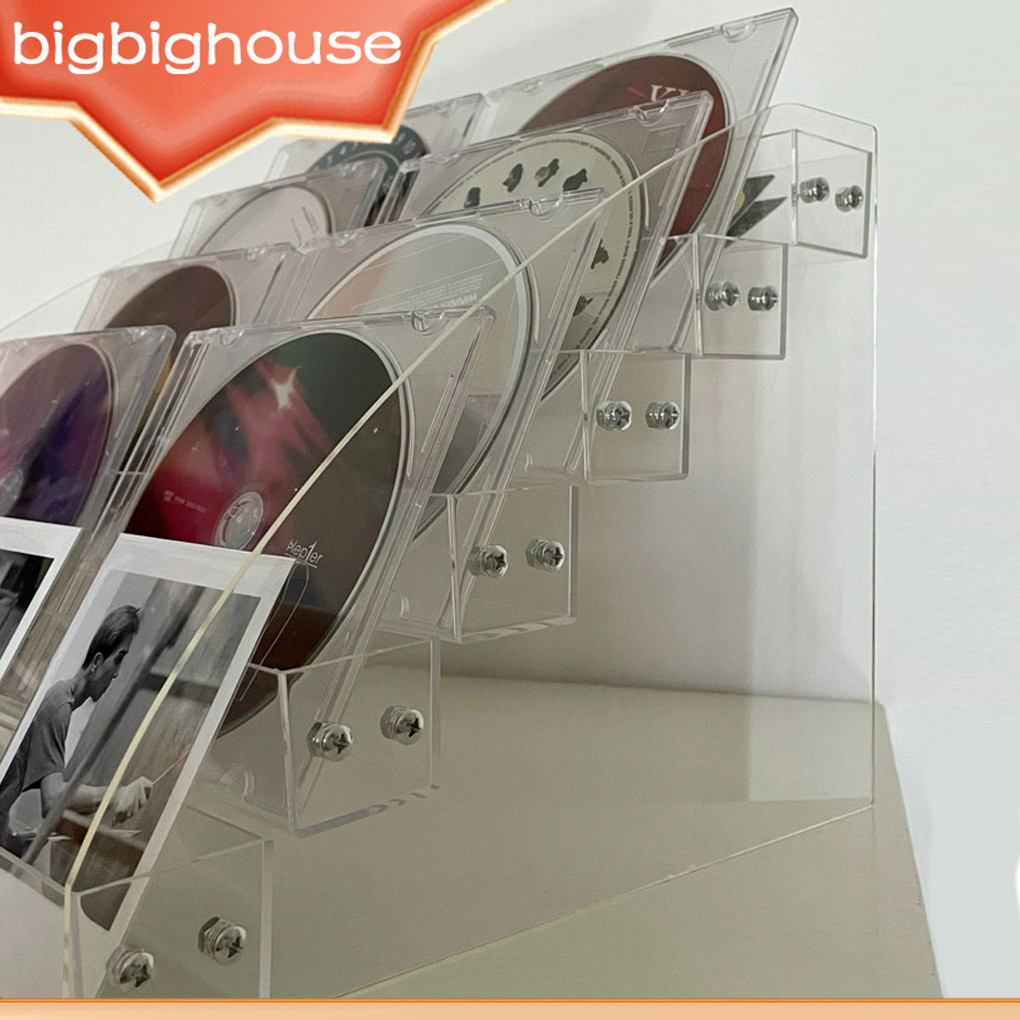 Modern DVD/CD Display Rack Vinyl Record Storage Stand For Entertainment ...