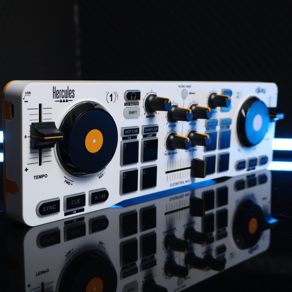 Hercules DJ DJControl Mix 2-channel DJ Controller for iOS and Android ...