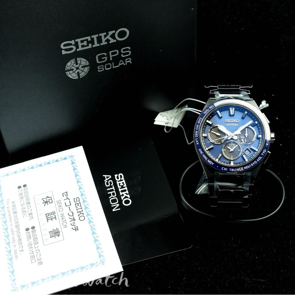 JDM WATCH Seiko Astron series 5X53 movement SBXC121 SSH121J1 titanium alloy sapphire light kinetic energy satellite time men s watch