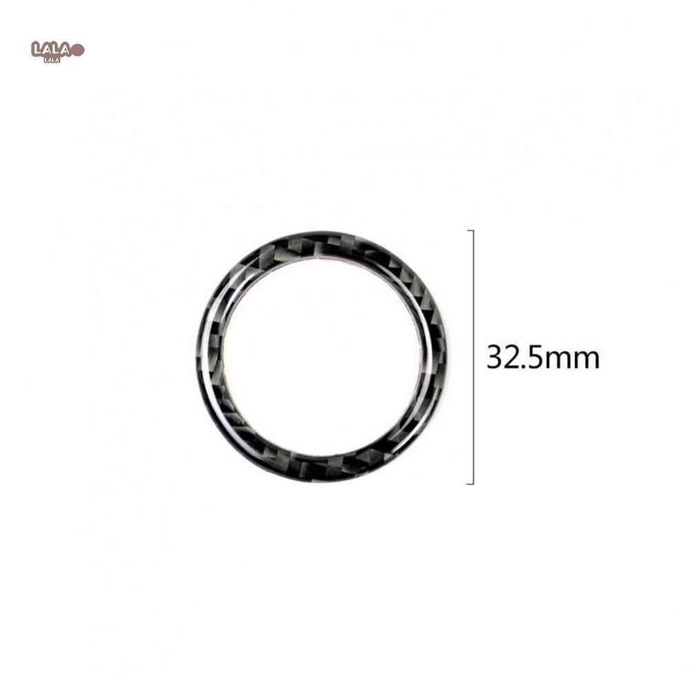 Sleek Carbon Fiber Trim Ring for BMW E90 E92 E93 Adds a Sporty Touch to