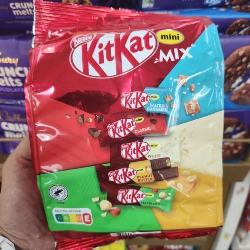 Coklat KitKat Party 260gm KitKat Bento Box 255gm KitKat ShareBag 408gm ...