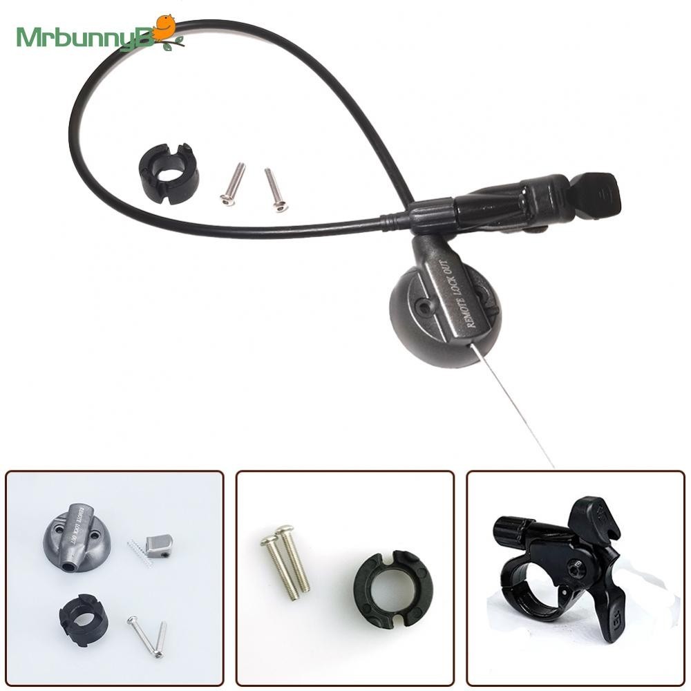Kit Verrouillage Fourche VTT Manuel - Alliage Aluminium + ABS - Hexagone 5 Mm - Transforme Fourche Souple En Rigide