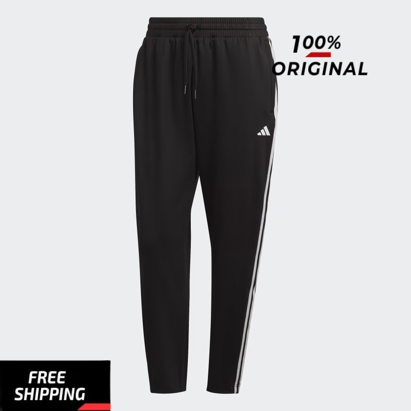 Adidas AEROREADY MADE4TRAINING 7 8 KNIT 3 STRIPES TAPERED PANTS HD6291 Shopee Malaysia