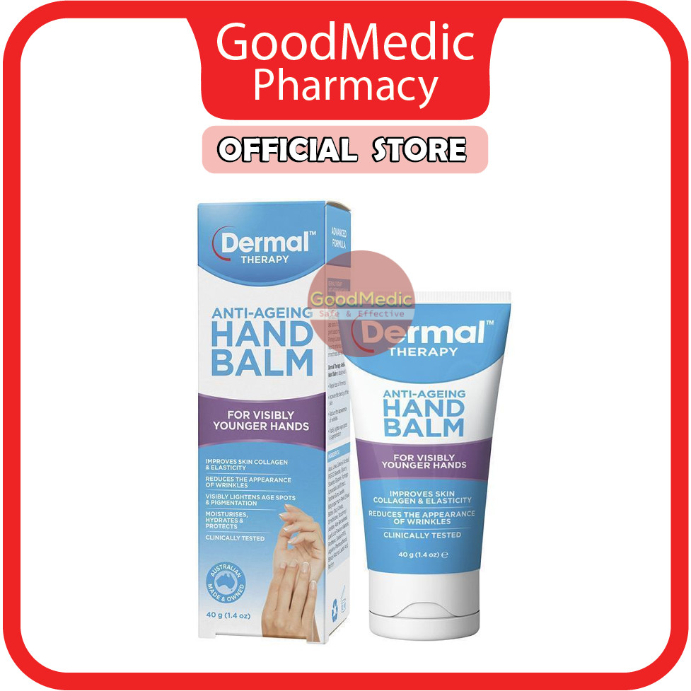 Dermal Therapy Anti-Ageing Hand Balm 40g For Visibly Younger Hands ...
