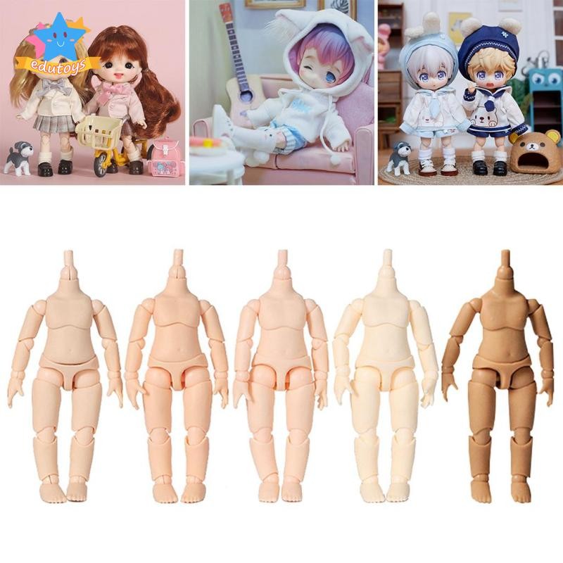 [Edstars] Flexible 13 Jointed Doll Nude Body with Spare Hands No Head ...