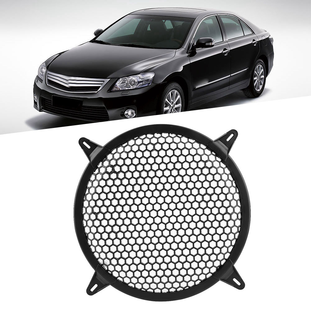 Car Speaker Cover, Car Audio Speaker Grill Cover, Protector Deur Luidspreker Trim Sub Woofer Decoratieve Grill Beschermkap(12in