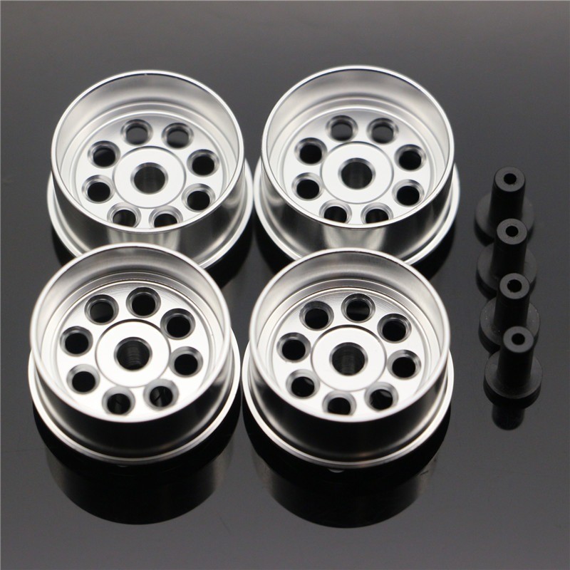 Mini 4WD Large Diameter Aluminum Alloy Wheels with Hollow 8-Hole Design ...