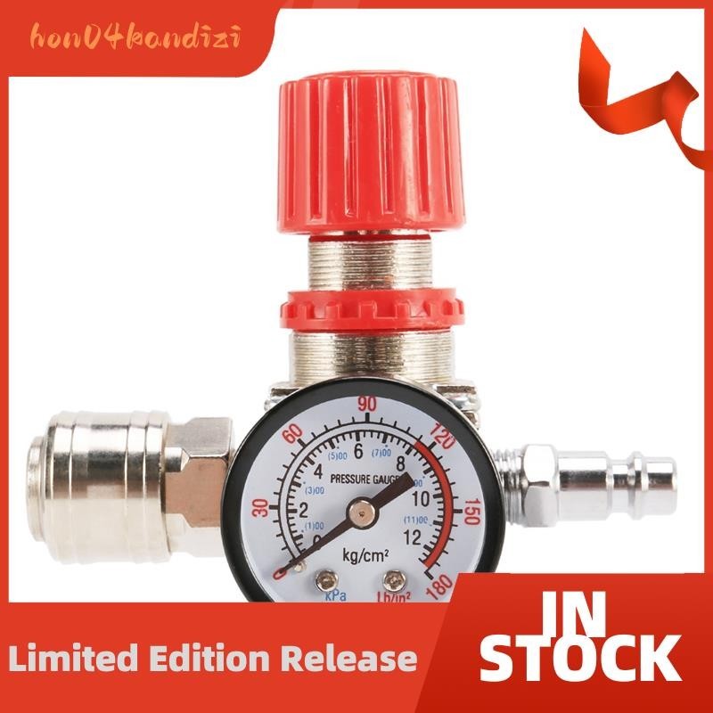 【hon04kandizimy】14inch Pressure Regulator Air Compressor Pressure Regulator Reduction Valve 3 8640