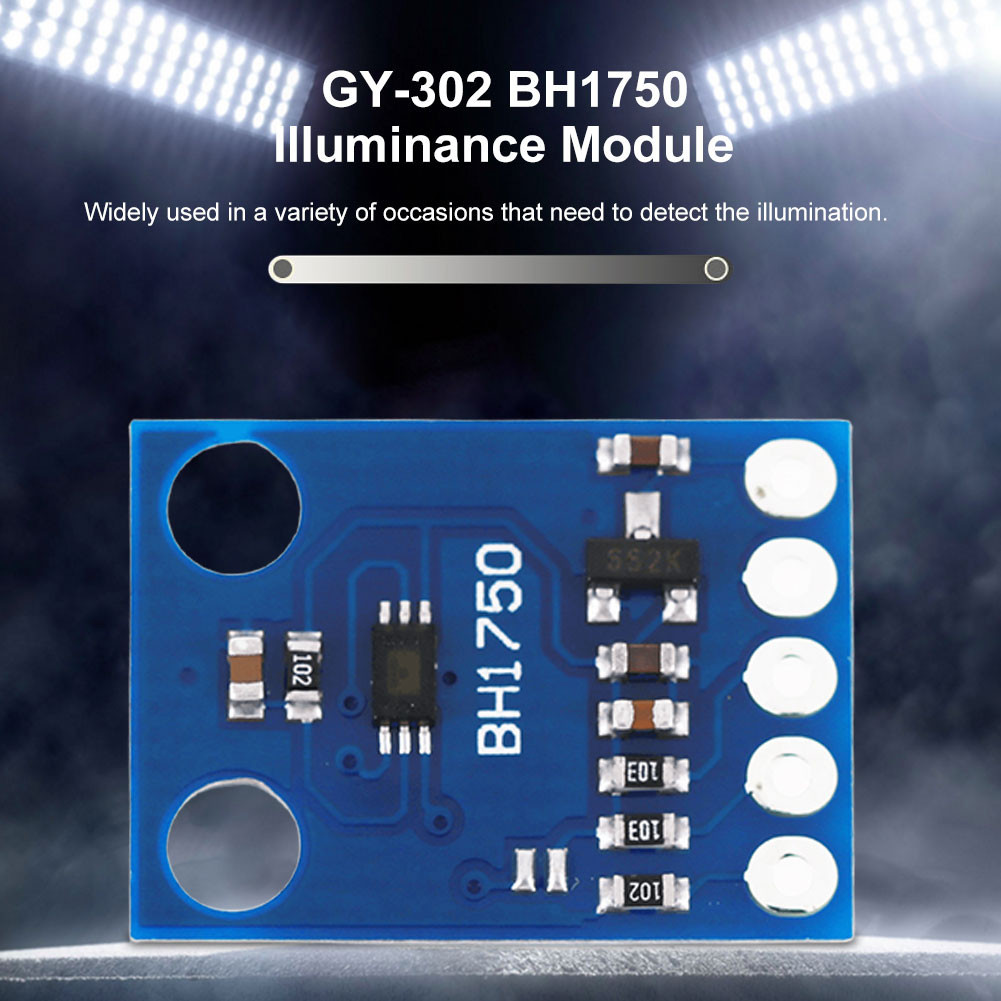 keepdreaming GY-302 BH1750 Light Intensity Illumination Module 3V-5V ...