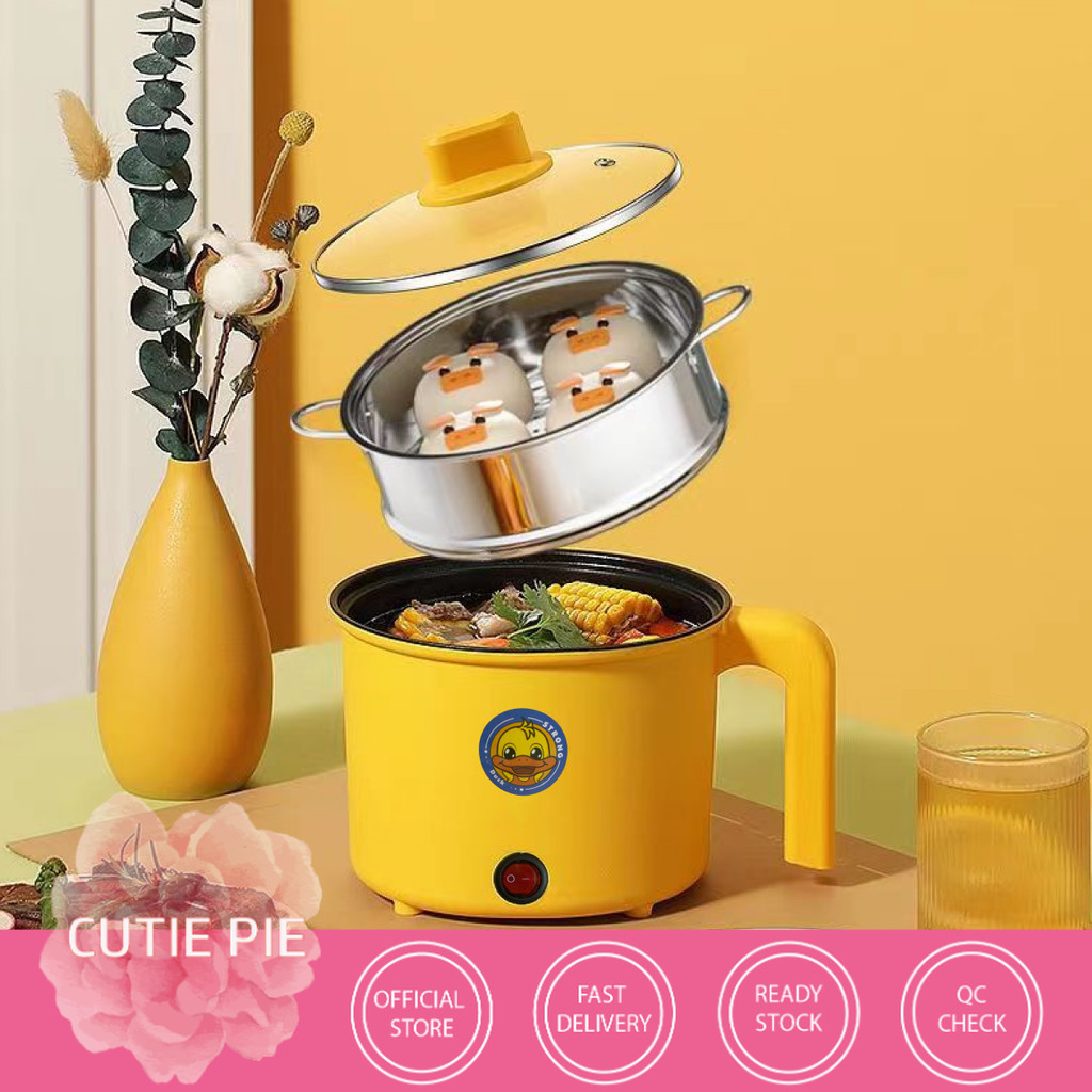 CP Multi Cooker Steamboat Pot Non Stick Cooker Rice Steamer Frying Pan ...