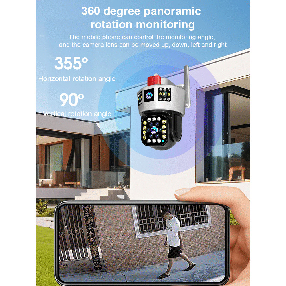 Homeuse solar outdoor surveillance camera | Shopee Malaysia