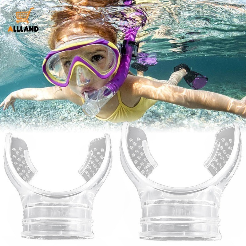 Food Grade Silicone Bite Mouthpiece For Swimming - Universal ...