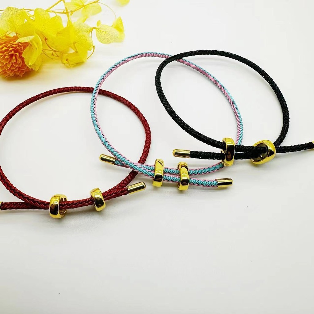 Wire Rope 2.5MM Adjustable Copper Plating Color Retention Figure 8 ...