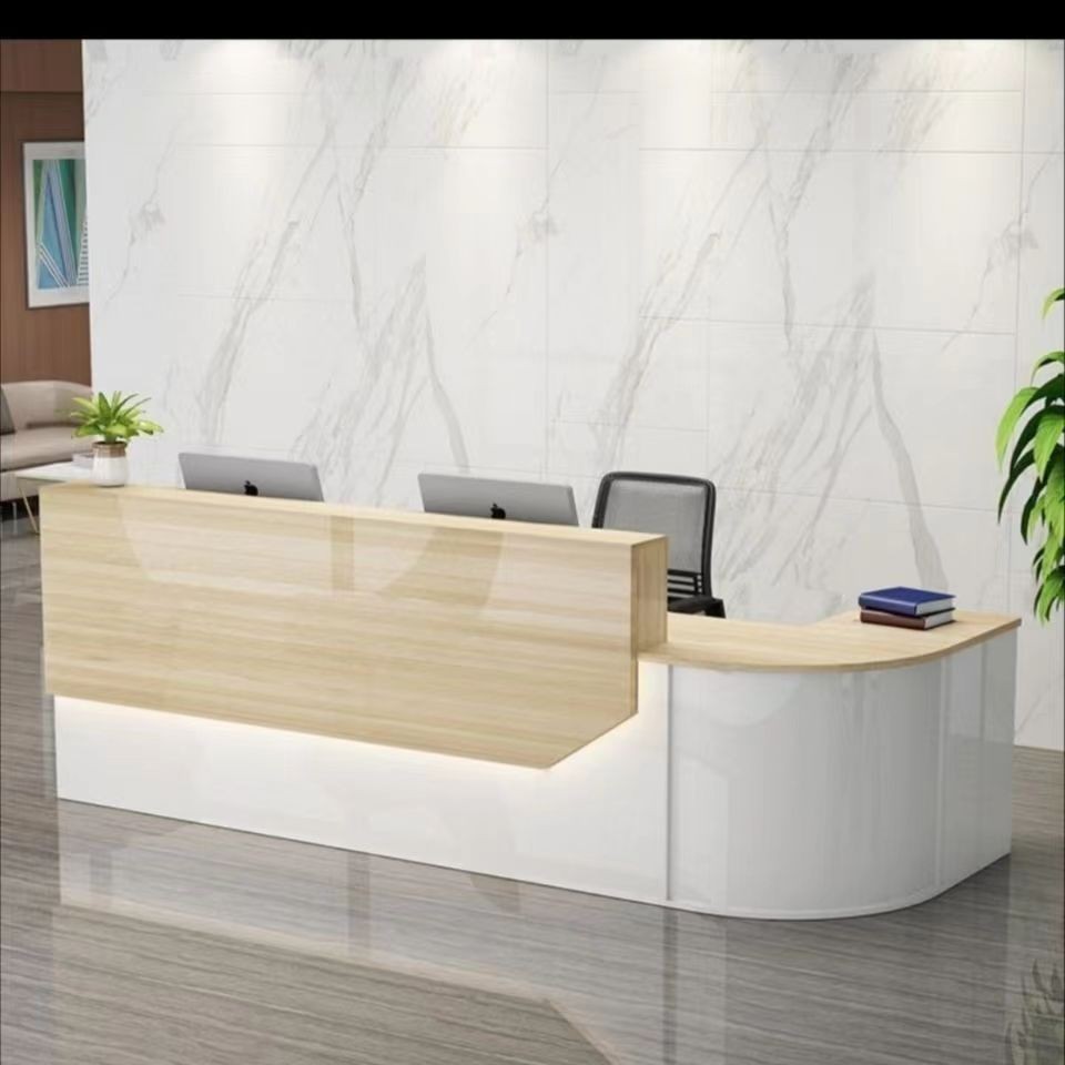 BEE Company Office front desk reception desk Cashier Table Counter ...