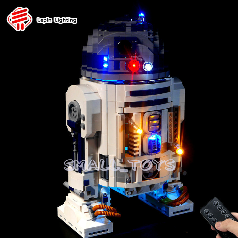 Building Block Lighting 75308 Star Wars Robot R2-D2 Building Block ...