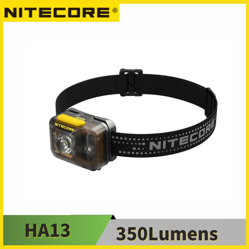 NITECORE HA13 Max 350Lumens Compact and lightweight Headlamp Include 3 ...