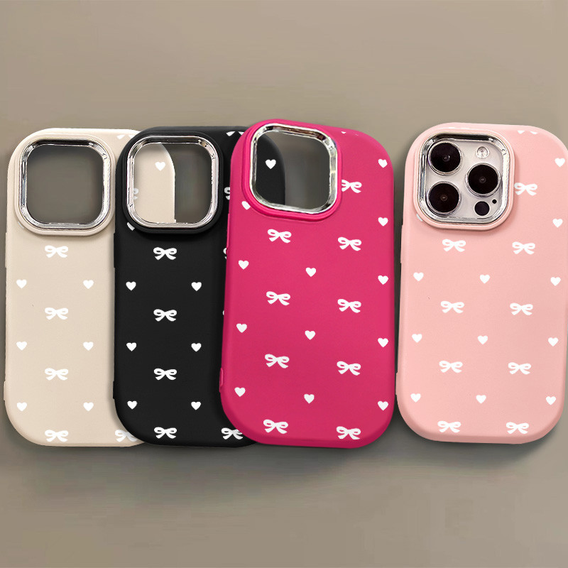 Cute Pearl Heart Bow Bracelet Case | Quà Tự Làm, Hình ảnh, Phone - Foto 8