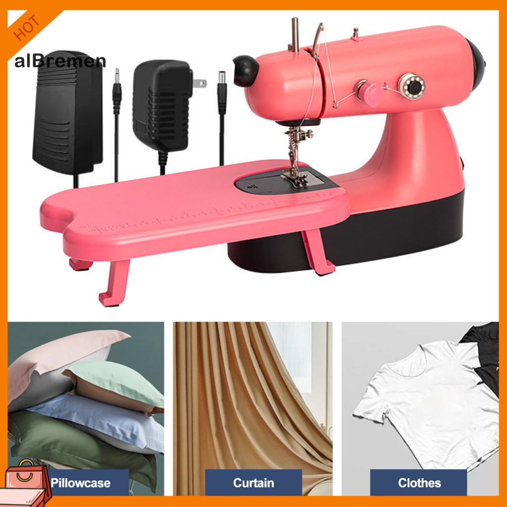(New) Easy Operate Sewing Machine Mini Sewing Machine Portable Electric ...