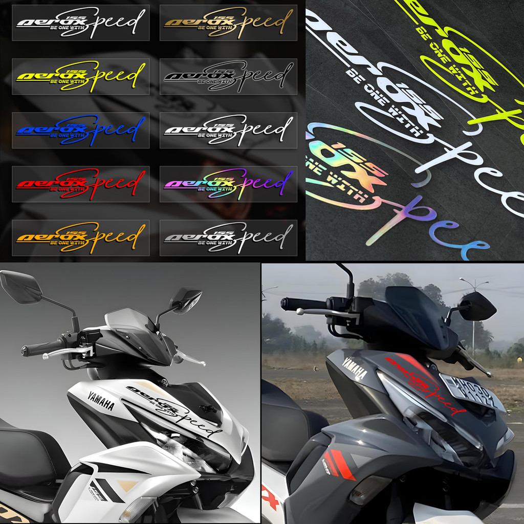 Reflective Motorcycle Scooter Body Side Strip Fairing Sticker for ...