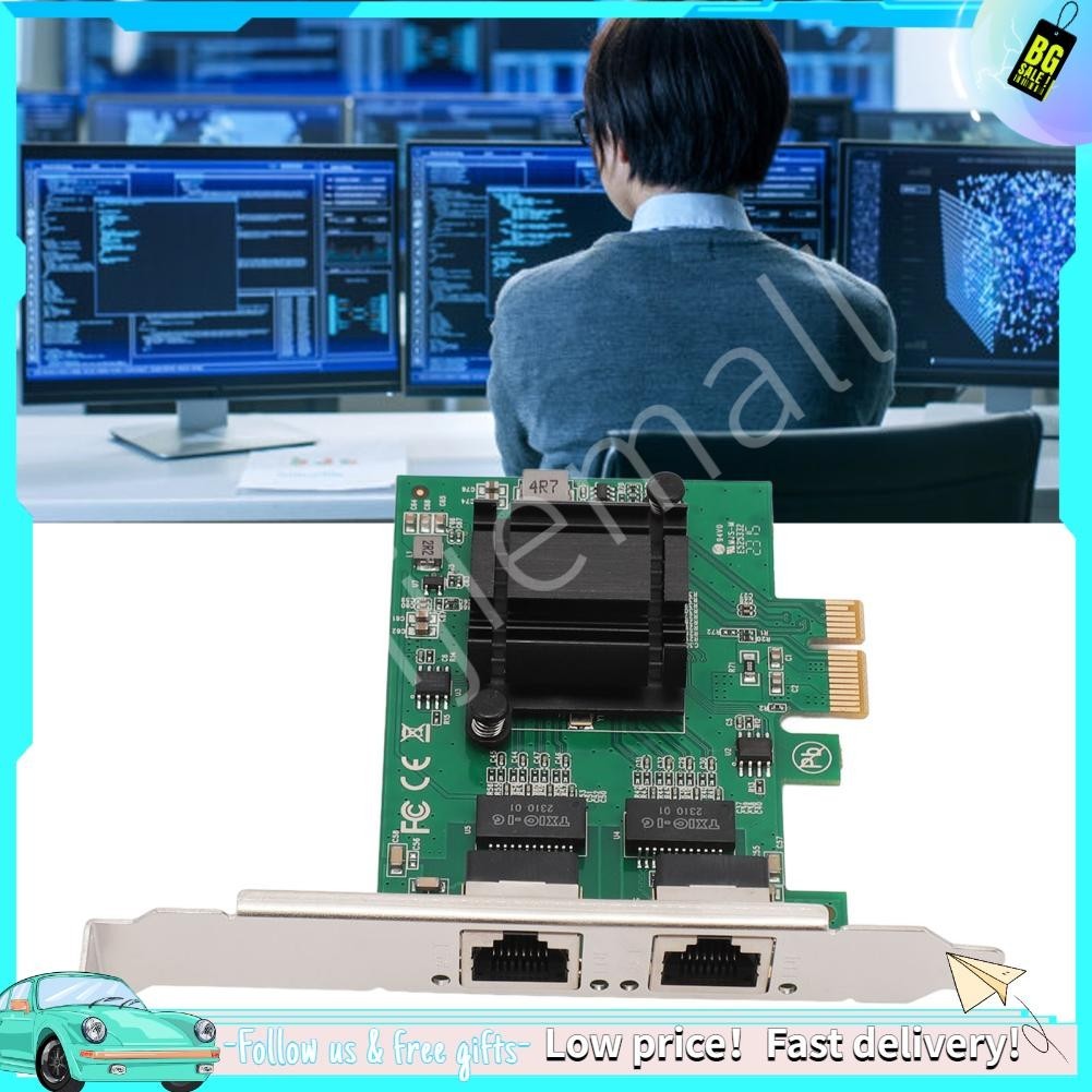 Haijiemall RJ45 Network LAN Card High Accuracy 10 100 1000Mbps Compact ...