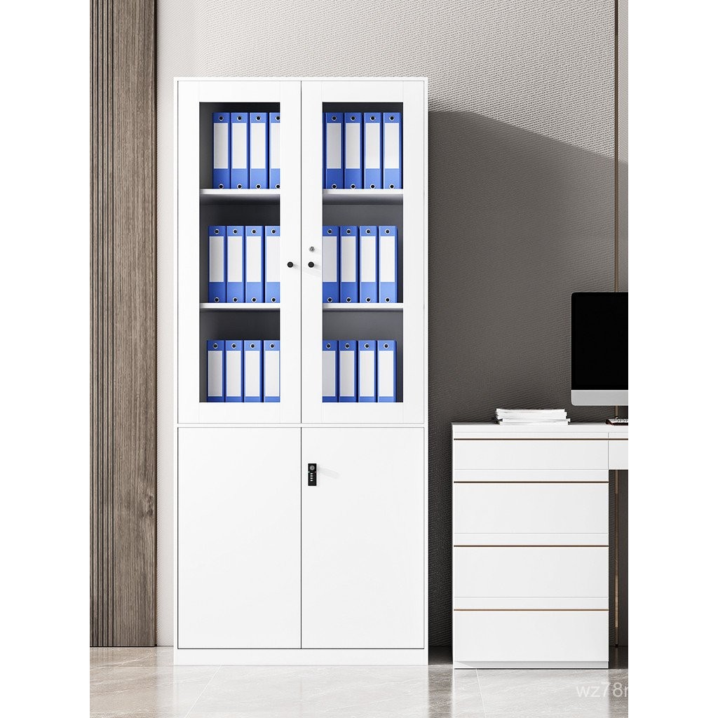 Herman White Office File Cabinet Locker Low Cabinet Data File Cabinet ...