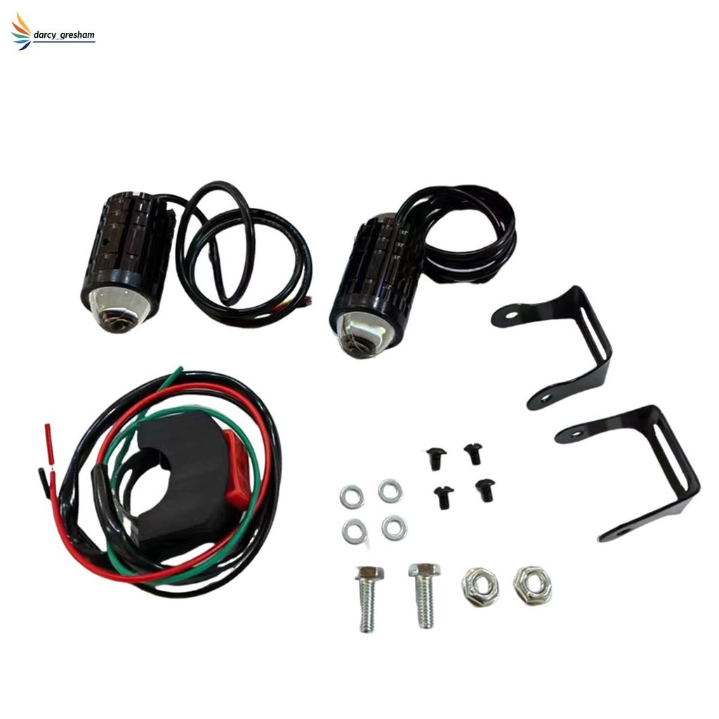 Hugooo 60W Ad Alta Potenza Luminosa Eccellente 6000K LED Della Nebbia Lampadine 1000lm Drl Fendinebbia Per La Sostituzione Xenon Auto Camion Mezzi Di Bianco Della Lampada Pack Di 2