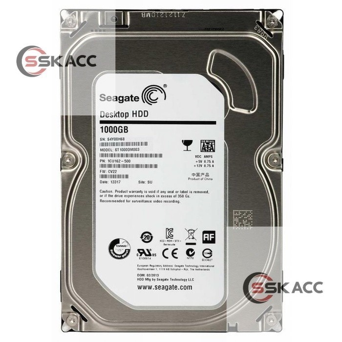 Seagate Internal PC Hard Disk 1TB Hdd SATA 3.5