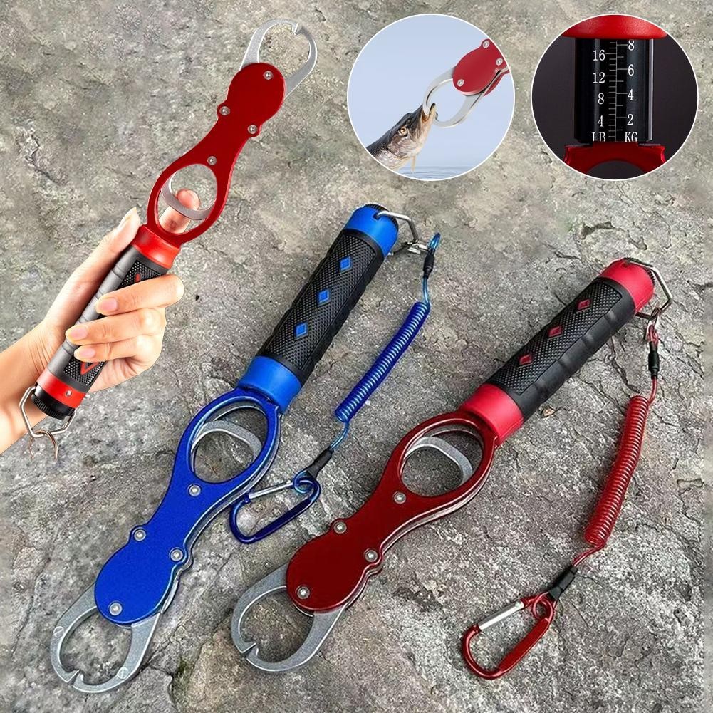 Pince Grip Pour Pêche – Aluminium – Portative – 19.5 Cm – NEUVE