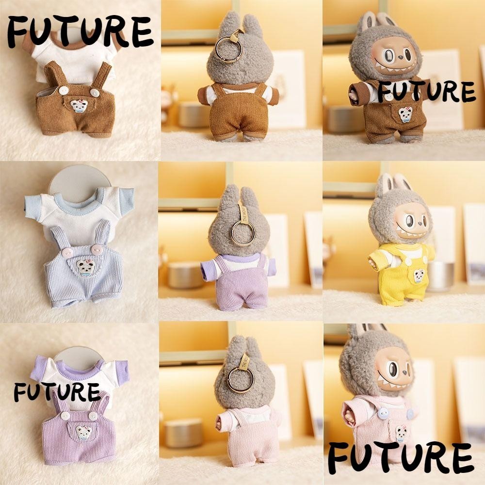 Handmade Clothes For 17cm Doll - 5-Piece Hand Crochet 17 Cm Clothes