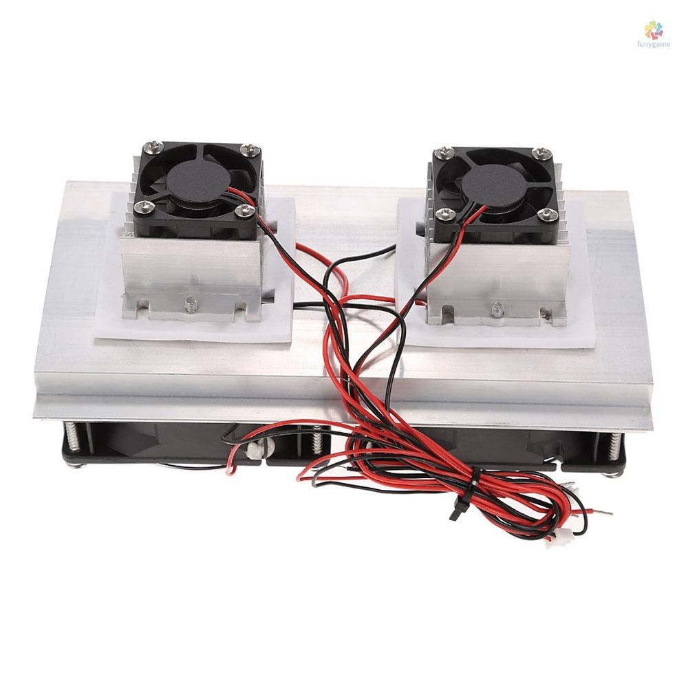 Thermoelectric Peltier Refrigeration Cooling System Kit Semiconductor ...