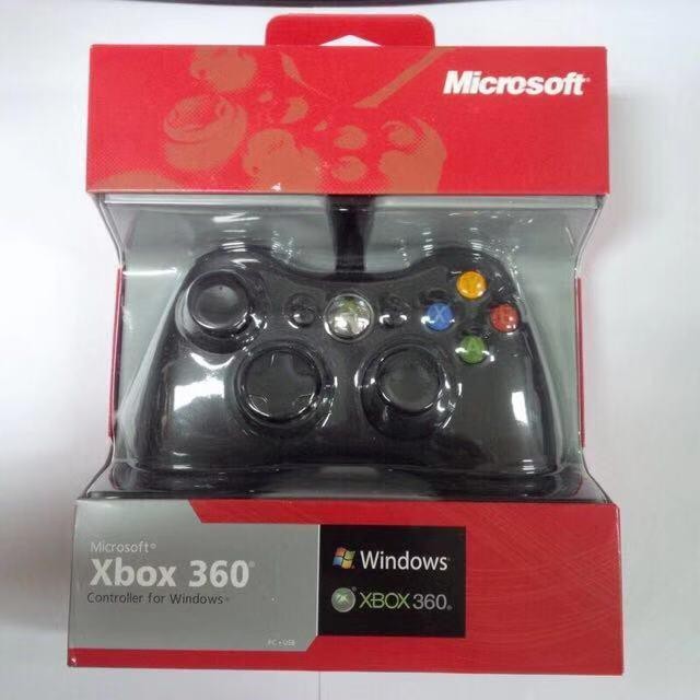 Microsoft Xbox 360 Controller USB Wired Controller Joystick Support PC ...