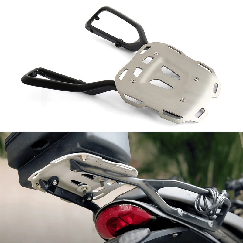 Motorcycle Rear Rack Accessories Luggage Racks For Speed 400 Scrambler ...